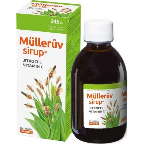 Müller syrup with plantain and vitamin C 245 ml